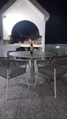 Balkon ili terasa u objektu Akvarel Apartment - Private Garden Terrace & BBQ