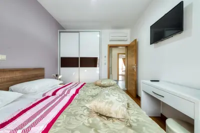 Krevet ili kreveti u jedinici u objektu Luxury-New Apartment