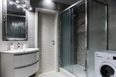 Kupaonica u objektu Lara Rose apartment shared pool