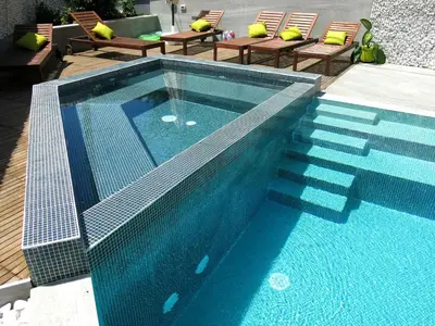 Bazen u objektu Lara Rose apartment shared pool ili u blizini