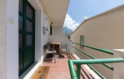 Balkon ili terasa u objektu 1 Bedroom Cozy Apartment In Baska Voda