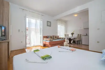 Krevet ili kreveti u jedinici u objektu Apartments Zeljko