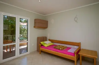 Krevet ili kreveti u jedinici u objektu Apartments Ivo