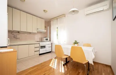 Kuhinja ili čajna kuhinja u objektu Apartment Maja