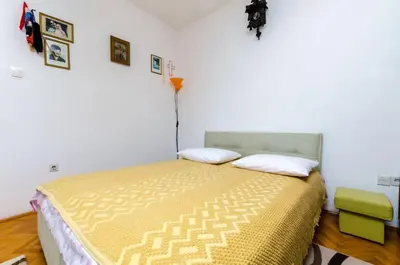Krevet ili kreveti u jedinici u objektu Apartments Franka