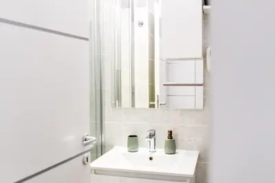 Kupaonica u objektu Lavica Mare Retreat - Modern Apartment near Le Meridien Podstrana