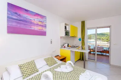 Krevet ili kreveti u jedinici u objektu Apartments Juka