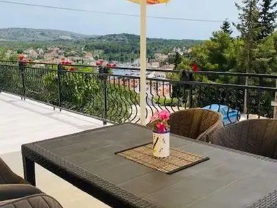Balkon ili terasa u objektu Villa Brazza - Studio Apartment