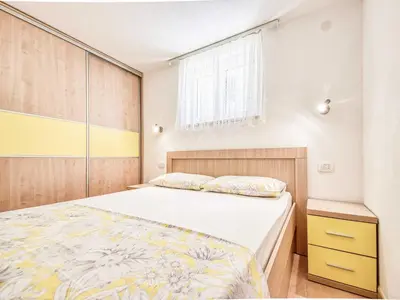 Krevet ili kreveti u jedinici u objektu Apartments Gracin - Premium One Bedroom Apartment with Terrace A3
