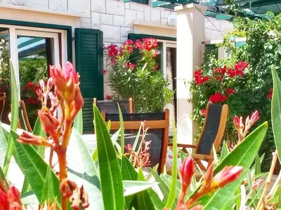Vrt u objektu Apartments Gracin - Superior One Bedroom Apartment with Terrace A2