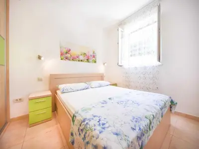 Krevet ili kreveti u jedinici u objektu Apartments Gracin - Superior One Bedroom Apartment with Terrace A2