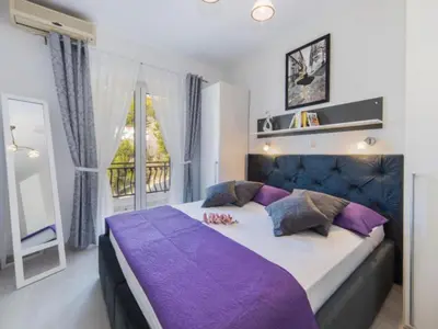 Krevet ili kreveti u jedinici u objektu Apartments Tafra - One Bedroom Apartment