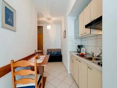 Kuhinja ili čajna kuhinja u objektu Apartments Tafra - One Bedroom Apartment