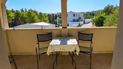 Balkon ili terasa u objektu Leana Apartments , island of Brač