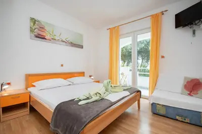 Krevet ili kreveti u jedinici u objektu House Mimica