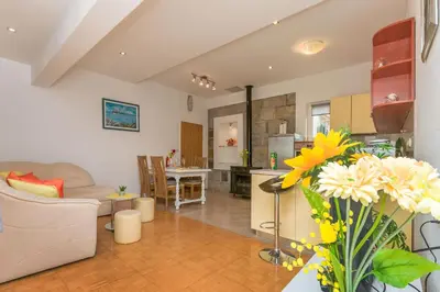 Kuhinja ili čajna kuhinja u objektu Apartment Green view