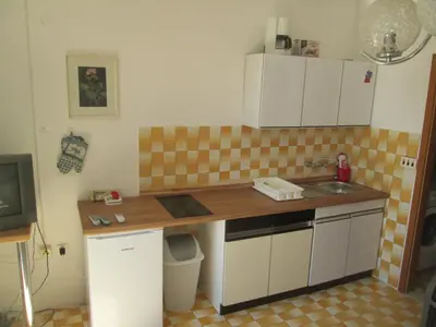 Kuhinja ili čajna kuhinja u objektu Apartmani Lemona