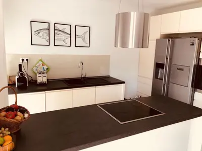 Kuhinja ili čajna kuhinja u objektu Polo Villa & Suites