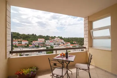 Balkon ili terasa u objektu Apartmani Molo Mare 2