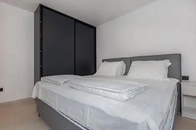 Krevet ili kreveti u jedinici u objektu Blue Horizon Makarska