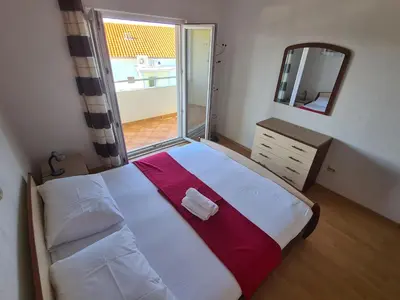 Krevet ili kreveti u jedinici u objektu Apartmani Barbarić