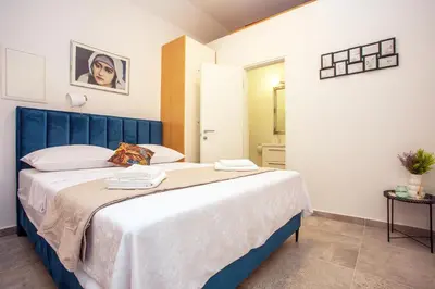 Krevet ili kreveti u jedinici u objektu Apartment ROSE for 4 on TOP position