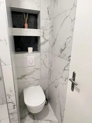 Kupaonica u objektu Apartmani Chiara
