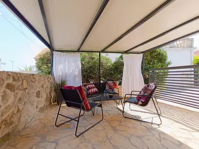 Balkon ili terasa u objektu Studio Apartman Dino 1