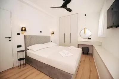 Krevet ili kreveti u jedinici u objektu Apartment Lana Stobreč