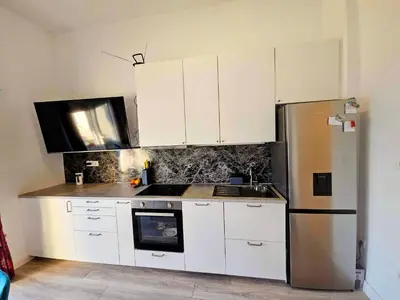 Kuhinja ili čajna kuhinja u objektu Apartment Nemo