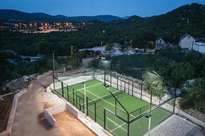 Tlocrt objekta Villa Lovorika - Padel, Cageball, Basketball & Heated Pool
