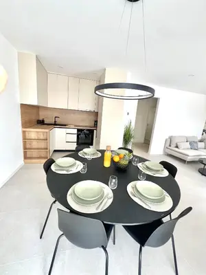 Kuhinja ili čajna kuhinja u objektu Apartman Olimp