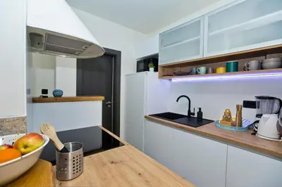 Kuhinja ili čajna kuhinja u objektu Holiday Home Katia