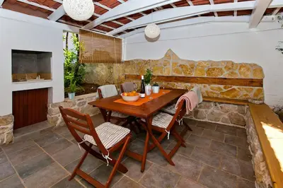 TV i/ili zabavni centar u objektu Holiday Home Katia