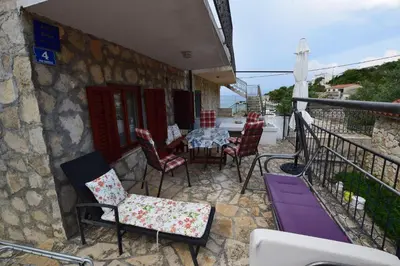 Balkon ili terasa u objektu Apartments Milena