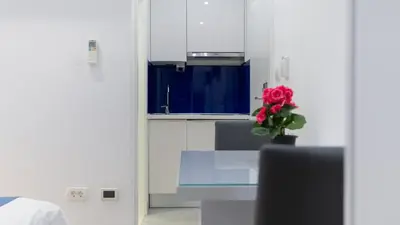 Tlocrt objekta Studio Apartman Mia 1 - Omis by Villas Guide