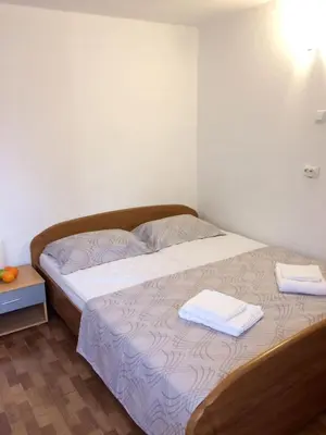 Krevet ili kreveti u jedinici u objektu Apartments with beautifull view Peace and quiet