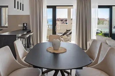Tlocrt objekta NEW! Luxury Apartment With Jacuzzi 20 Near The Sea