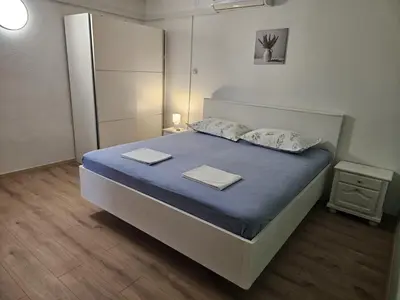 Krevet ili kreveti u jedinici u objektu Chapel Road Apartments
