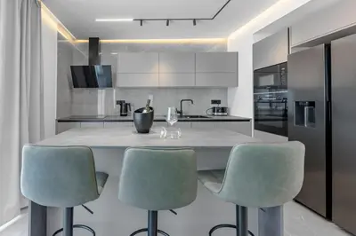 Kuhinja ili čajna kuhinja u objektu Luxury Apartment Luka