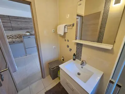 Kupaonica u objektu Quiet Bay Apartment!