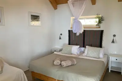 Krevet ili kreveti u jedinici u objektu Holiday house with a swimming pool Gromin Dolac, Hvar - 24689