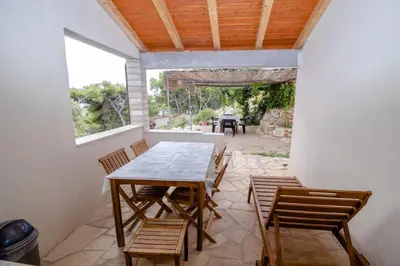 Tlocrt objekta Aloj chill terrace - Jagodna