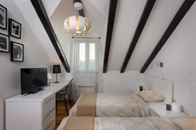 Krevet ili kreveti u jedinici u objektu Humac Infinity Vero Apartments