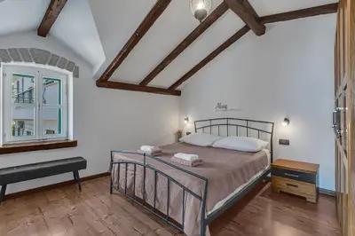 Krevet ili kreveti u jedinici u objektu Villa Luma - Makarska Exklusiv