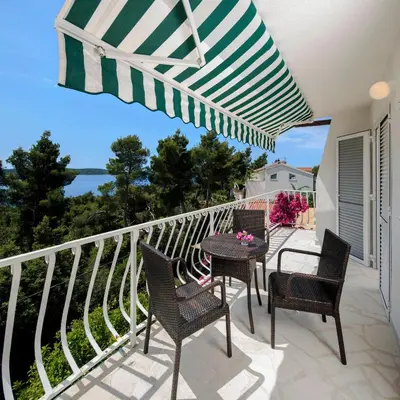 Balkon ili terasa u objektu Villa Tamara