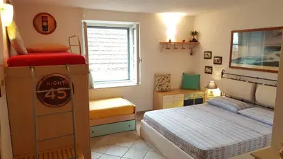 Krevet ili kreveti u jedinici u objektu Bonavista Brela