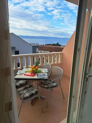 Balkon ili terasa u objektu Apartmani Sanda