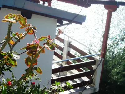 Balkon ili terasa u objektu Family home away on the beach, free parking at the house