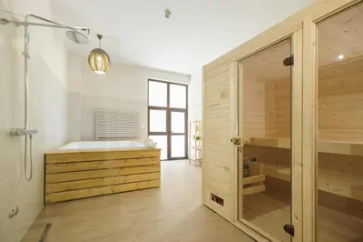 Kupaonica u objektu Villa Eol